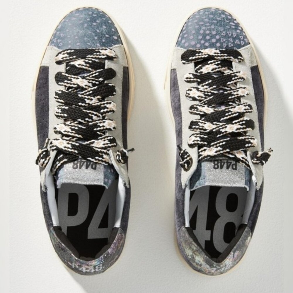 NEW P448 Jack Denim Sneakers, Size 39 - Picture 9 of 11